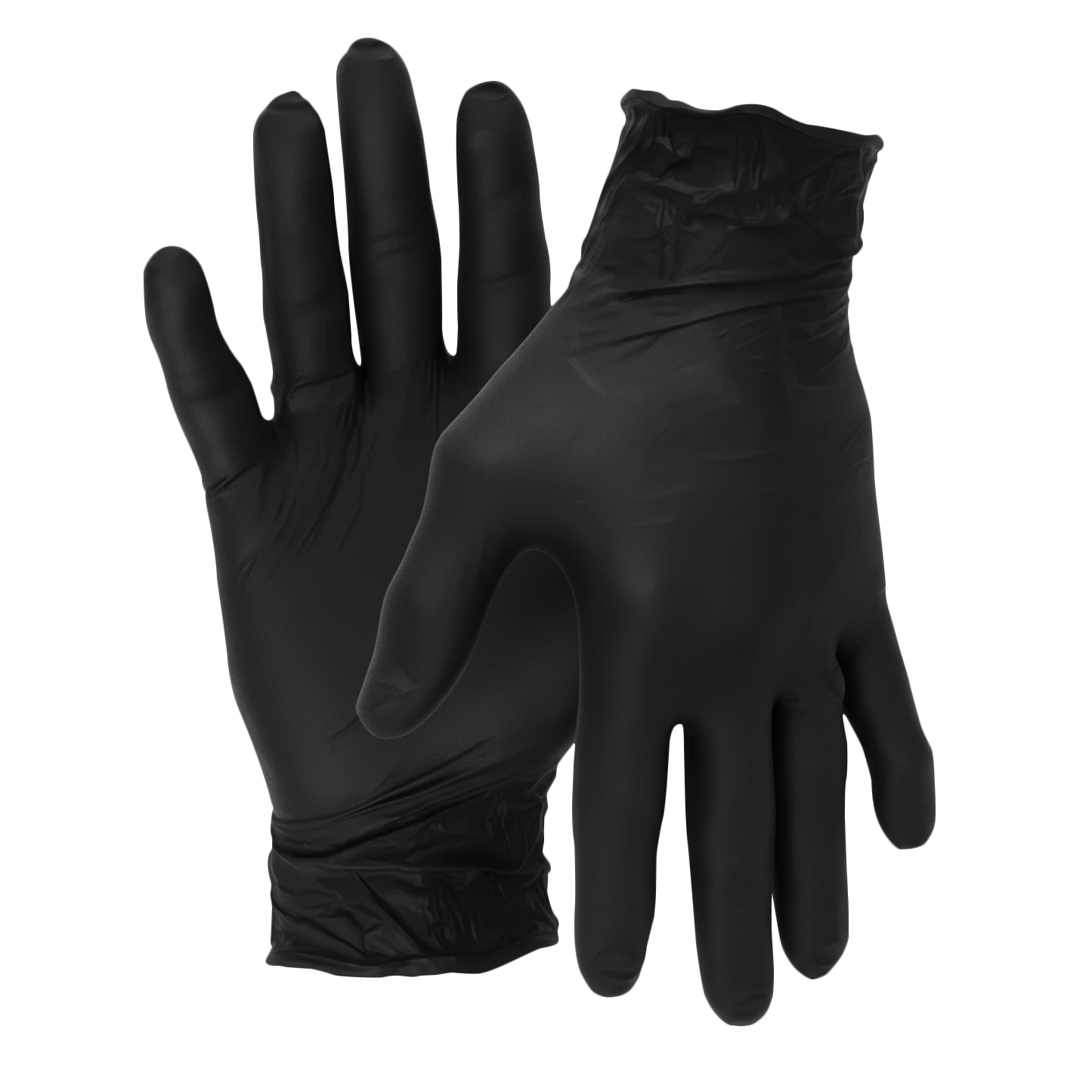 CAJA X100 GUANTES NEGROS DE NITRILO